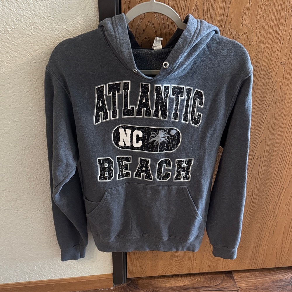 Atlantic Beach Gray Hoodie